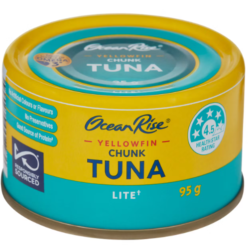 OCEAN RISE Lite Yellowfin Tuna Chunks 95g