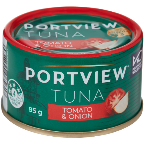 PORTVIEW Tomato & Onion Tuna 95g