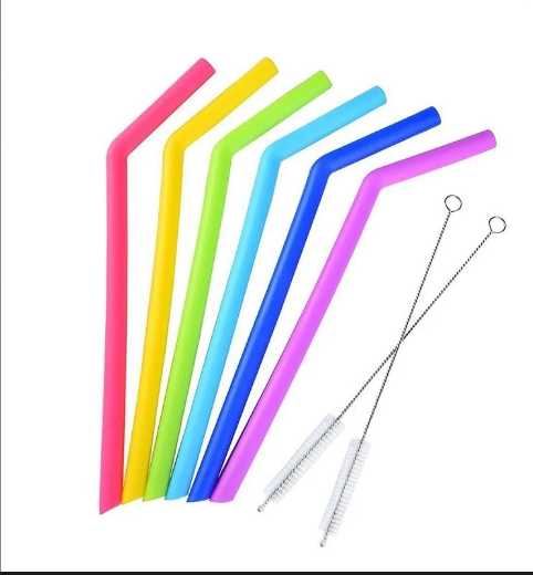 silicone cover with straw set
