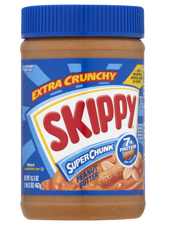 Skippy Super Chunk Peanut Butter 462g