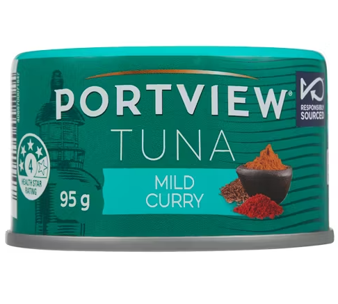 PORTVIEW Mild Curry Tuna 95g