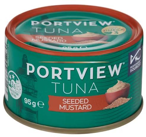 PORTVIEW Seeded Mustard Tuna 95g