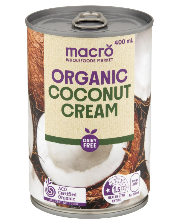 Organic Coconut Cream 400ml