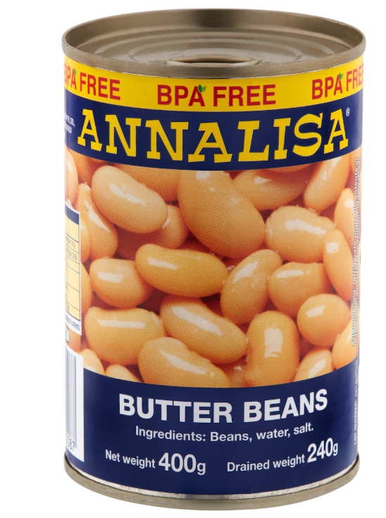 NEW SEASON Butter Beans 420g