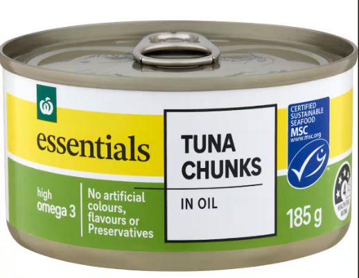 Essentials Tuna chuncks in oil