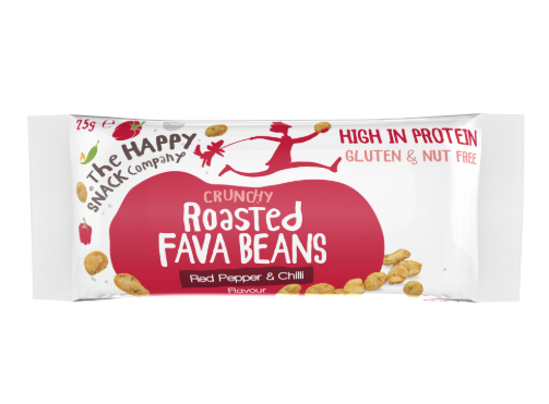 Roasted Fava Beans Red Pepper & Chilli