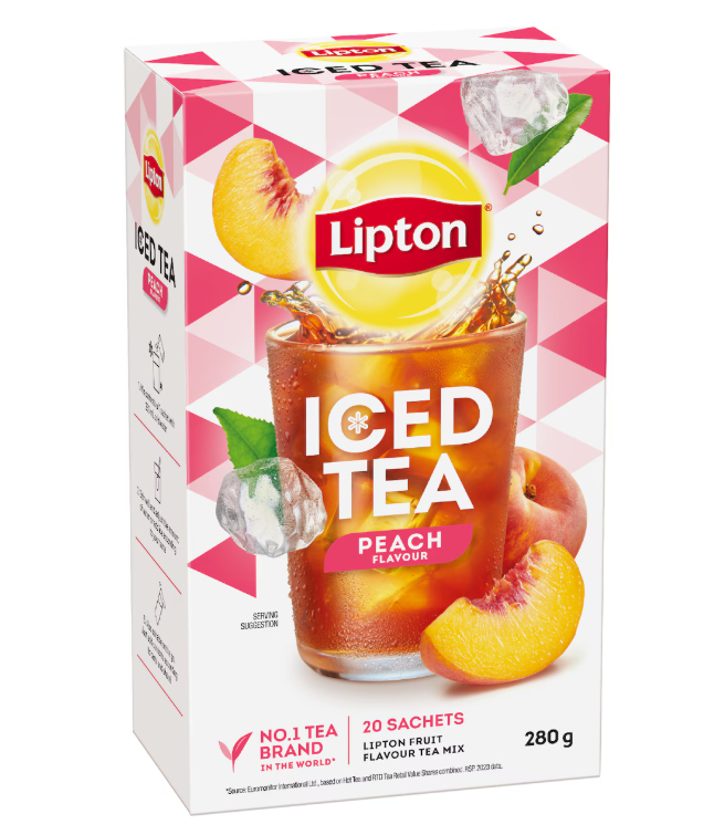 Peach iced tea