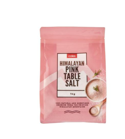 Pink salt