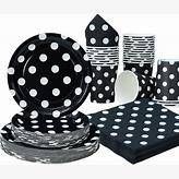 Polka dots party pans