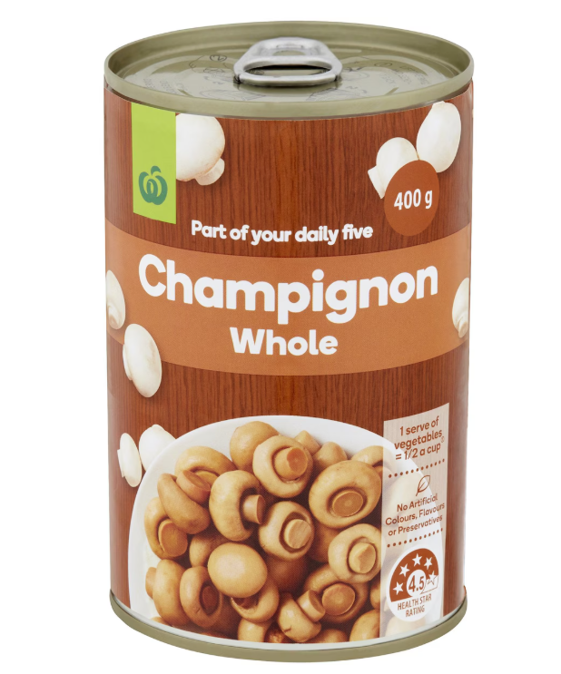 NEW SEASON Whole Champignons 425g