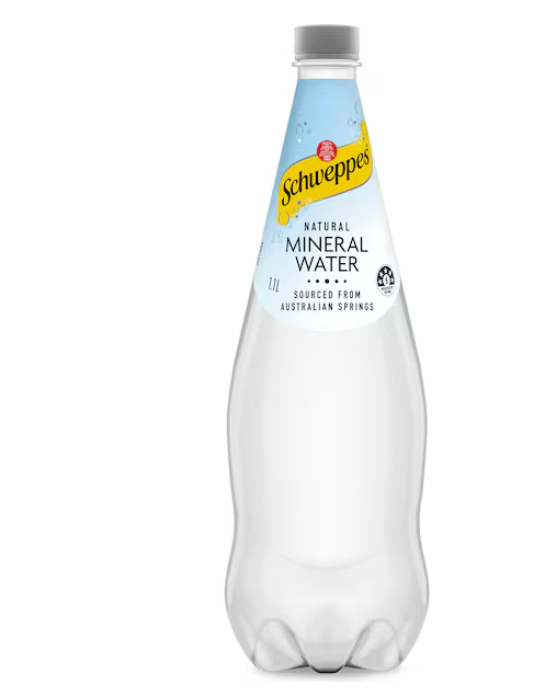 sparkling natural mineral water