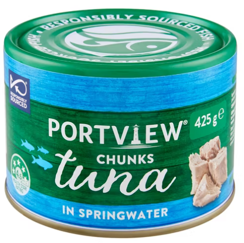 PORTVIEW Tuna Chunks in Springwater 425g