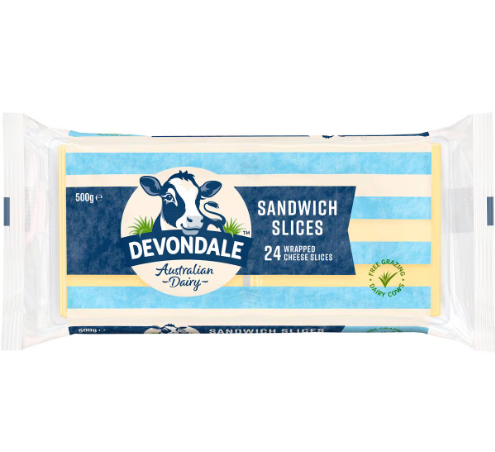 devondale sandwich slices