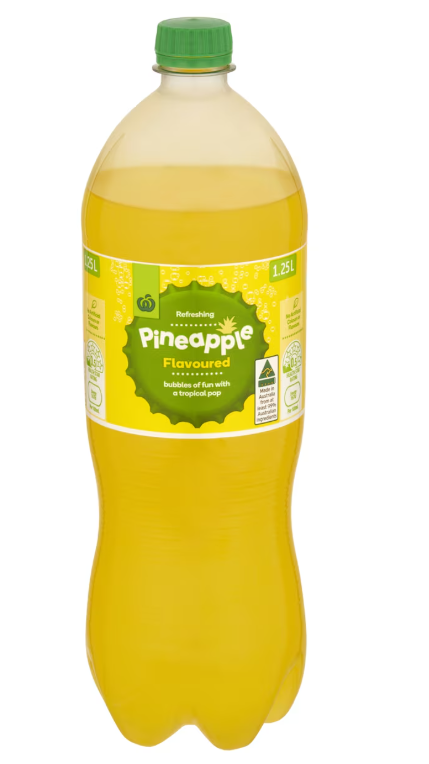 Pineapple soft drink