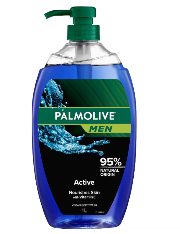 palmolive men body wash