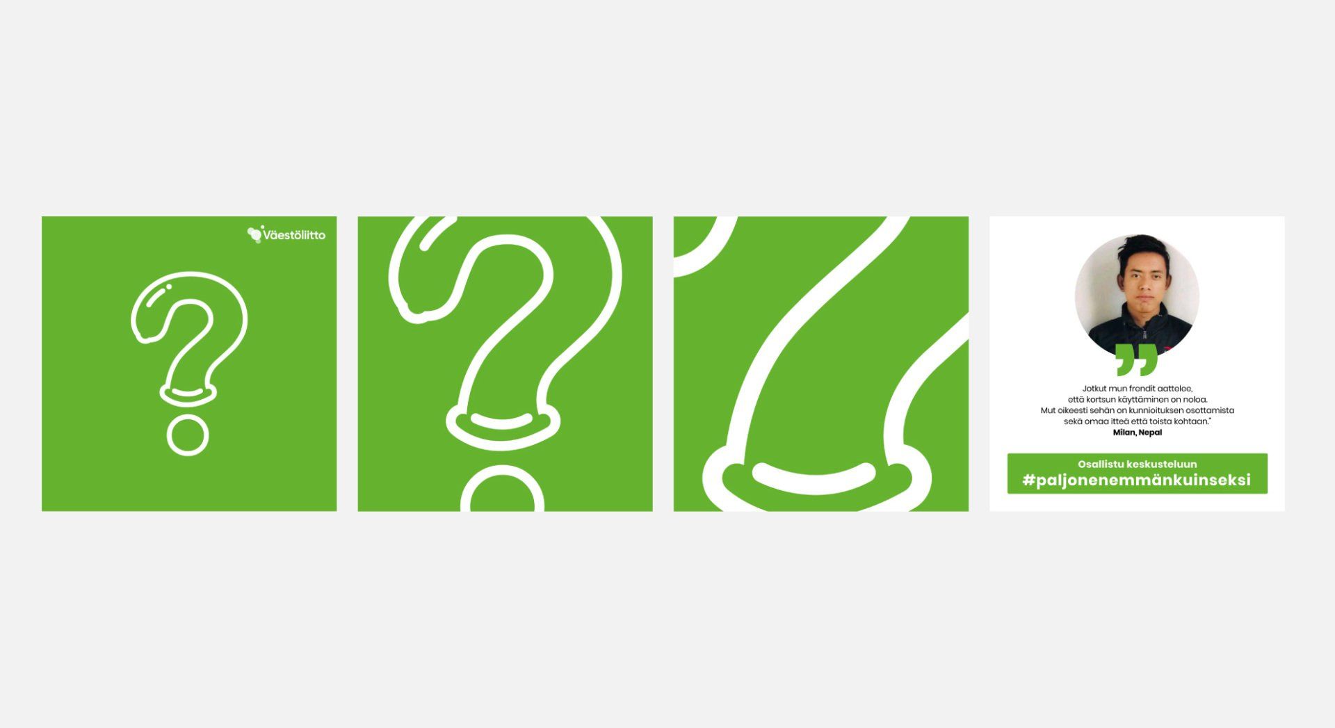 Aini Design somekampanja visuaalinen suunnittelu