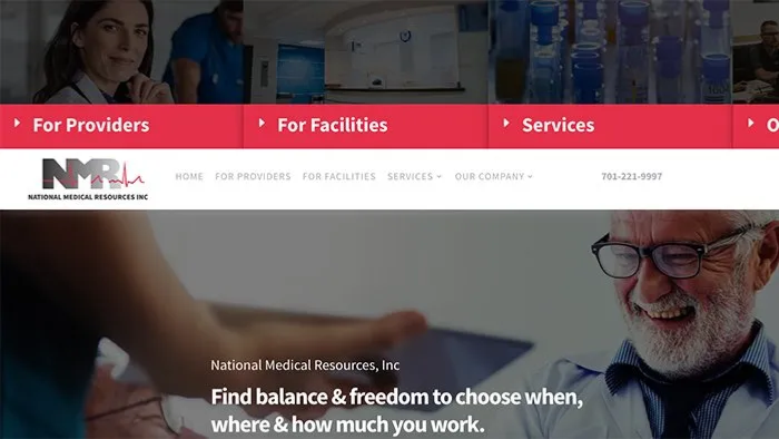 National Medical Resources Website home page