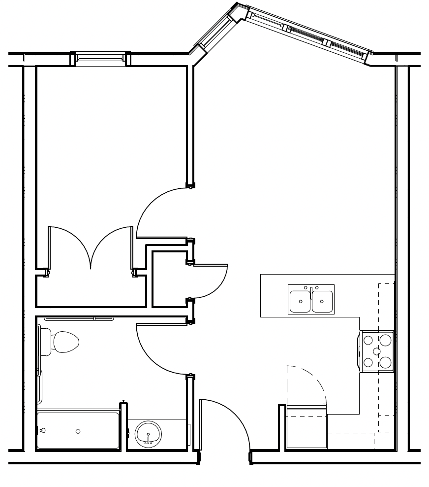 B2 Unit Plan - Starting at 480 SQ FT.