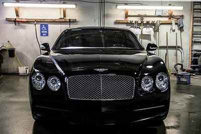 Autobody Repair Mechanic — Repaired Bentley in Birmingham, MI