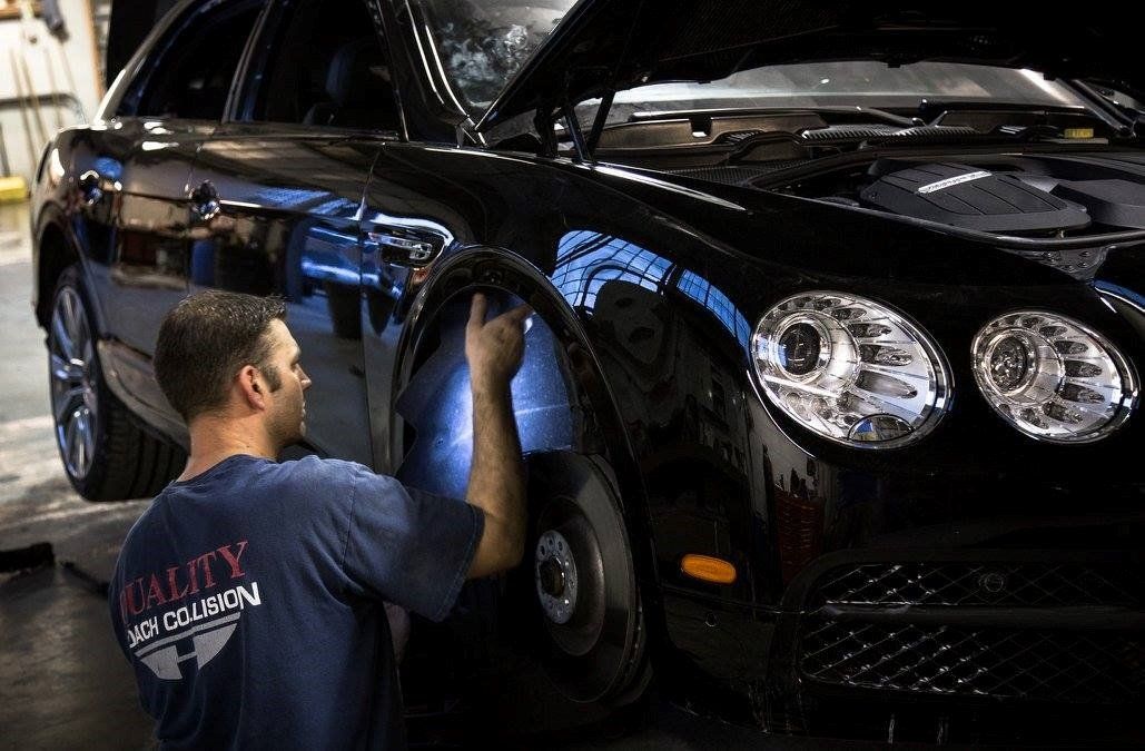 Autobody Shop Mechanic — Mechanic Checking Undercover in Birmingham, MI