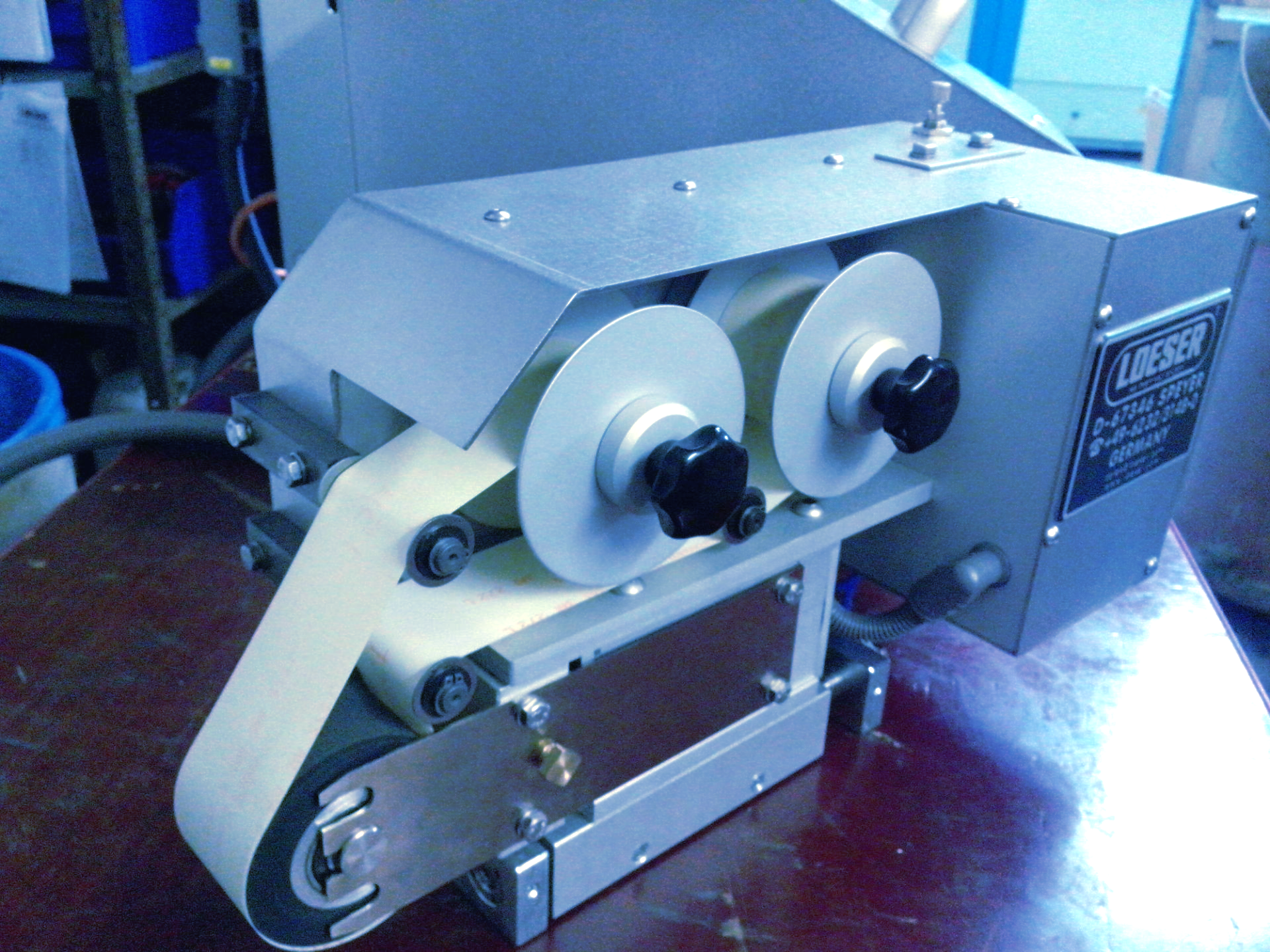 Superfinish Aufsatzgerät Microfinish Honen von Loeser Type SF 106