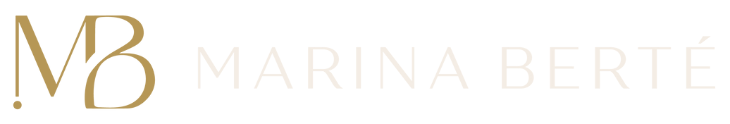 Logotipo da Marina Berté. 