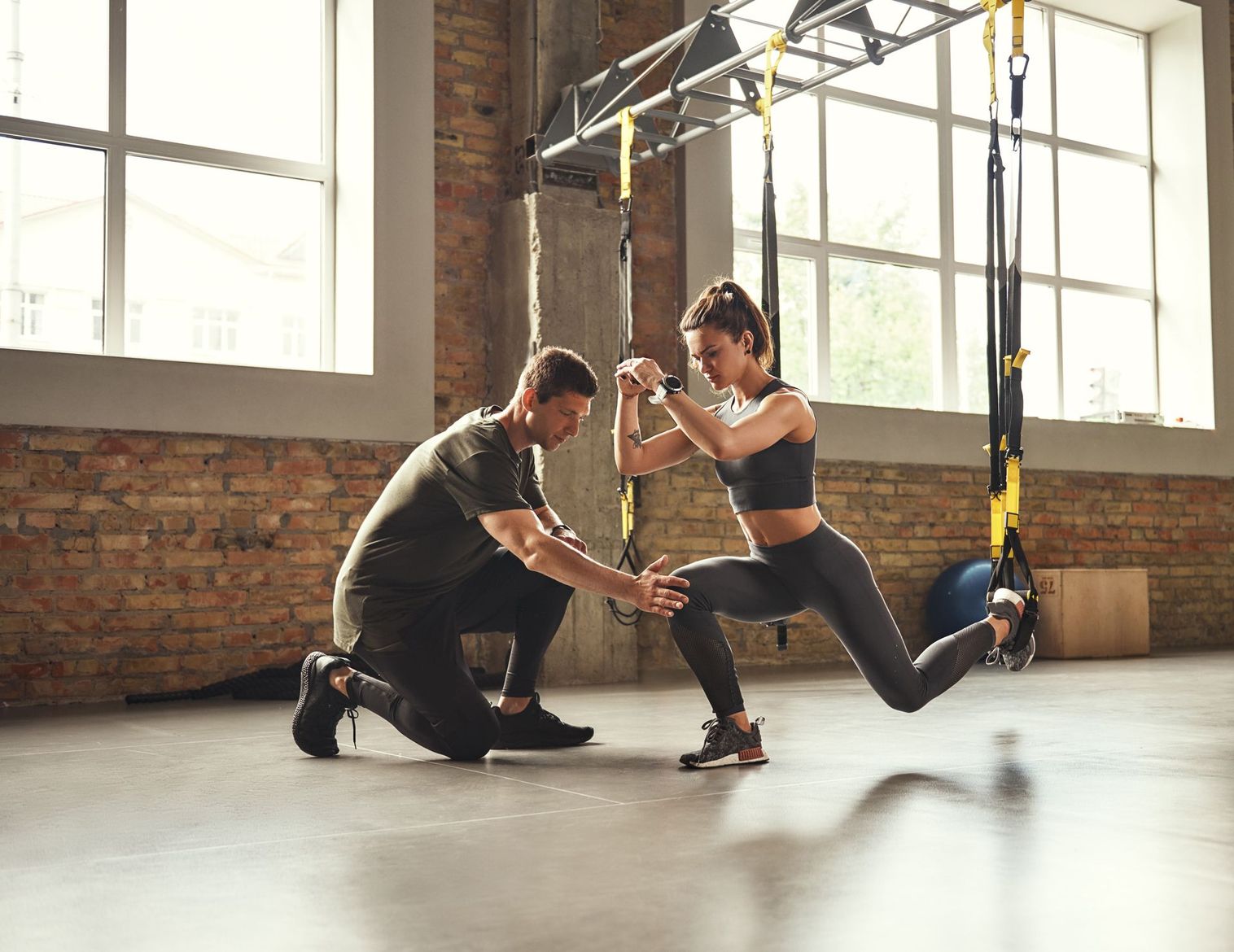 Woman personal trainer