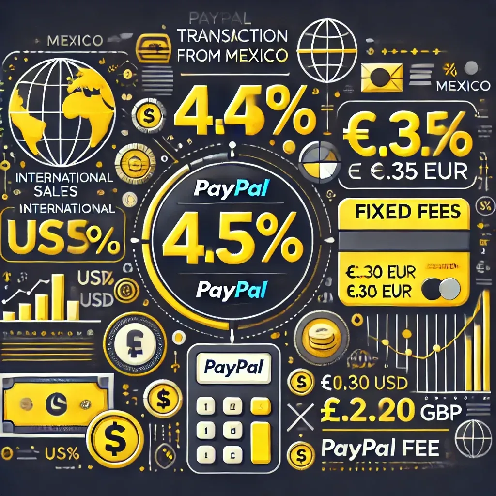 Comisiones PayPal para México 2024 y 2025: Todo lo que Necesitas Saber