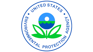 EPA logo: Blue circle with text 