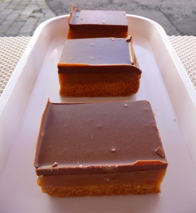 Belgian Chocolate Millionaire Caramel Shortbread