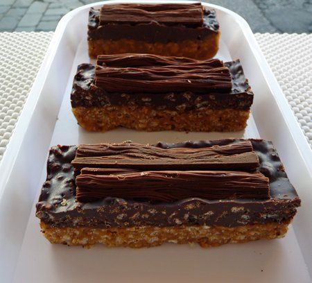 Rice Krispie Peanut Butter Flake Bar