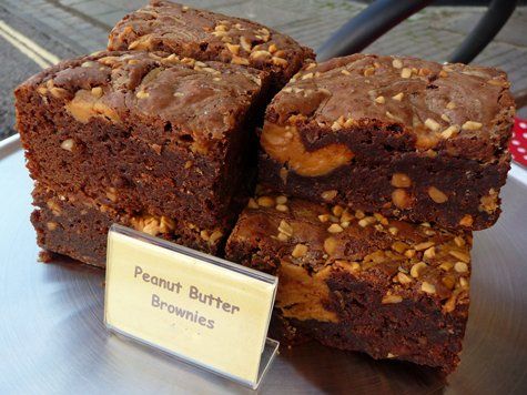 Belgian Chocolate Peanut Butter Brownies