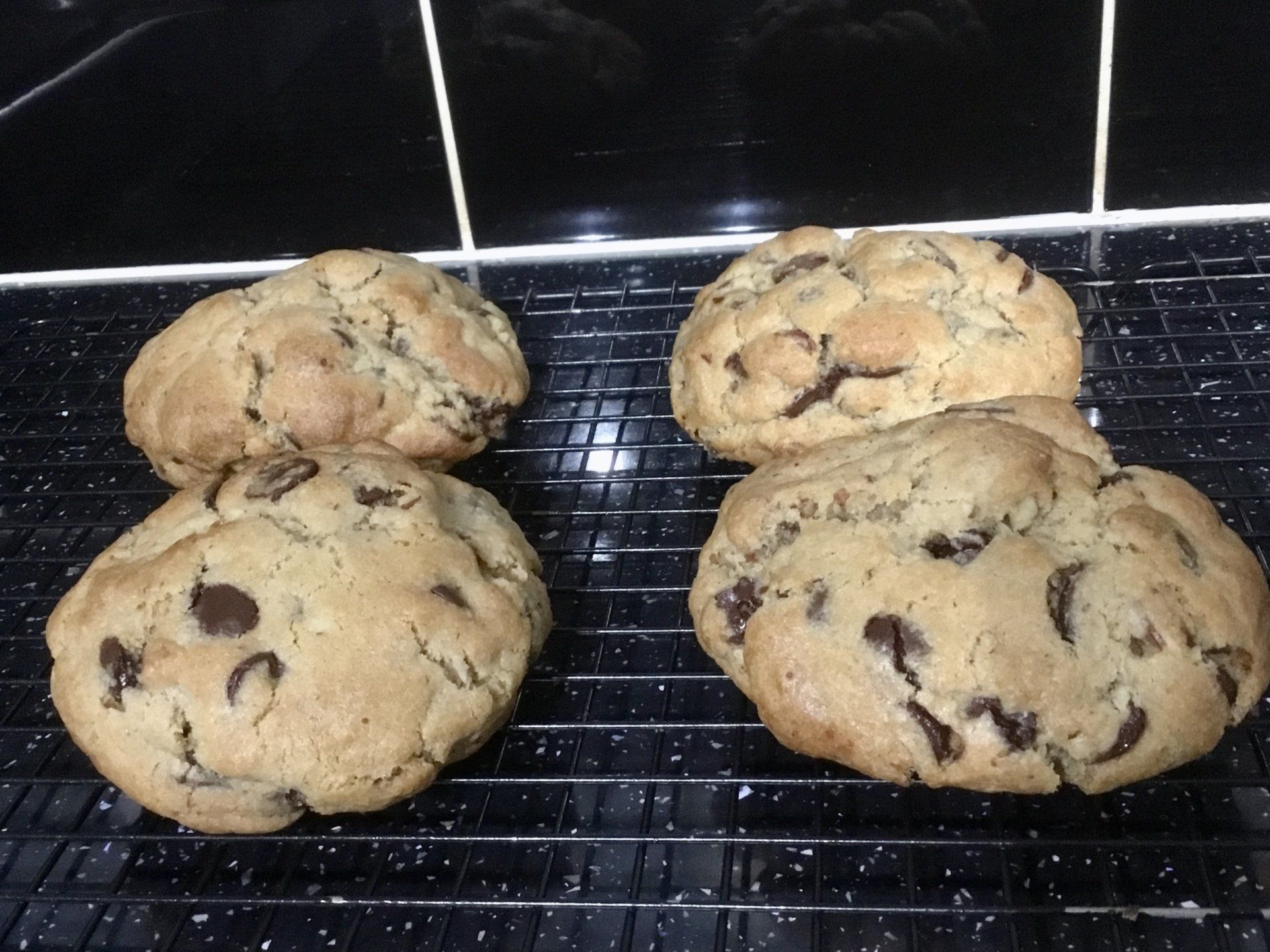 New York Style Chocolate Chip Cookies