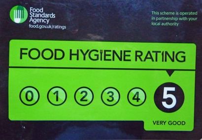 Our Food Hygiene Rating.