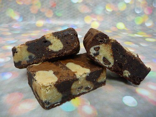 Brookie, Chocolate Brownie and Cookie DoughBrookie, Chocolate Brownie and Cookie DoughBrookie, Chocolate Brownie and Cookie Dough