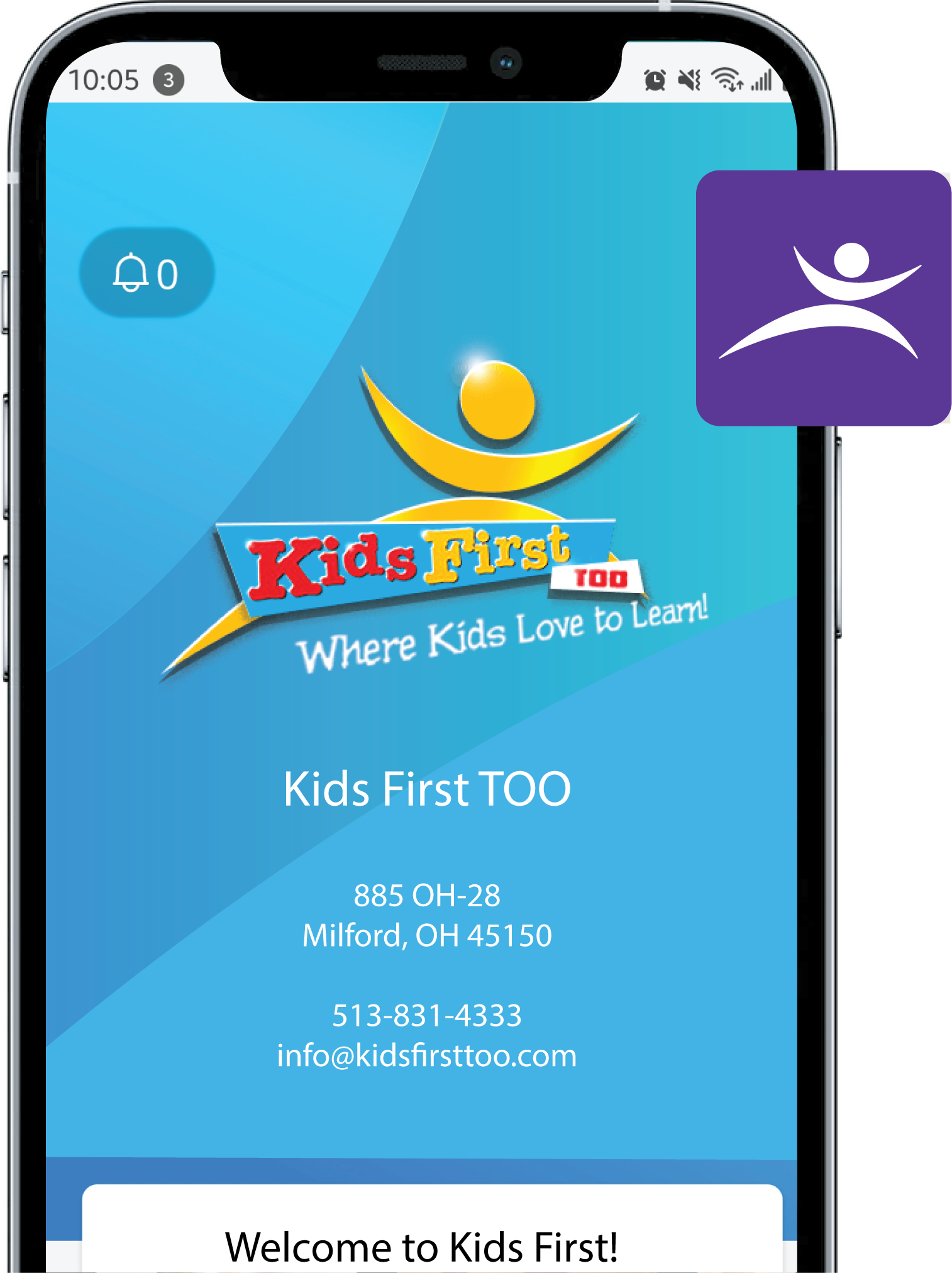 Kids First Sports App