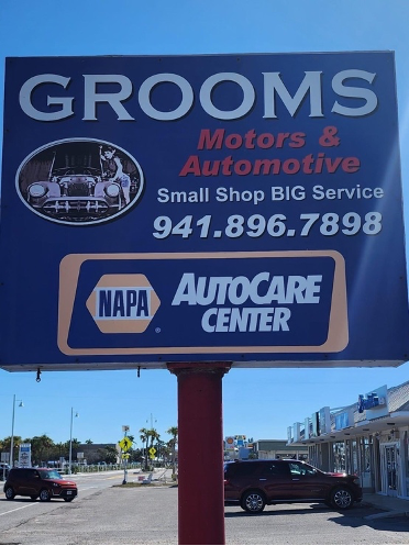 Grooms Auto Shop Signage | Grooms Motors & Automotive