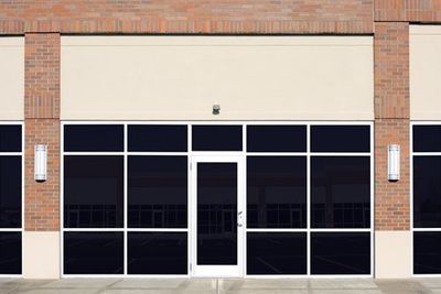 Commercial Building with Glass windows