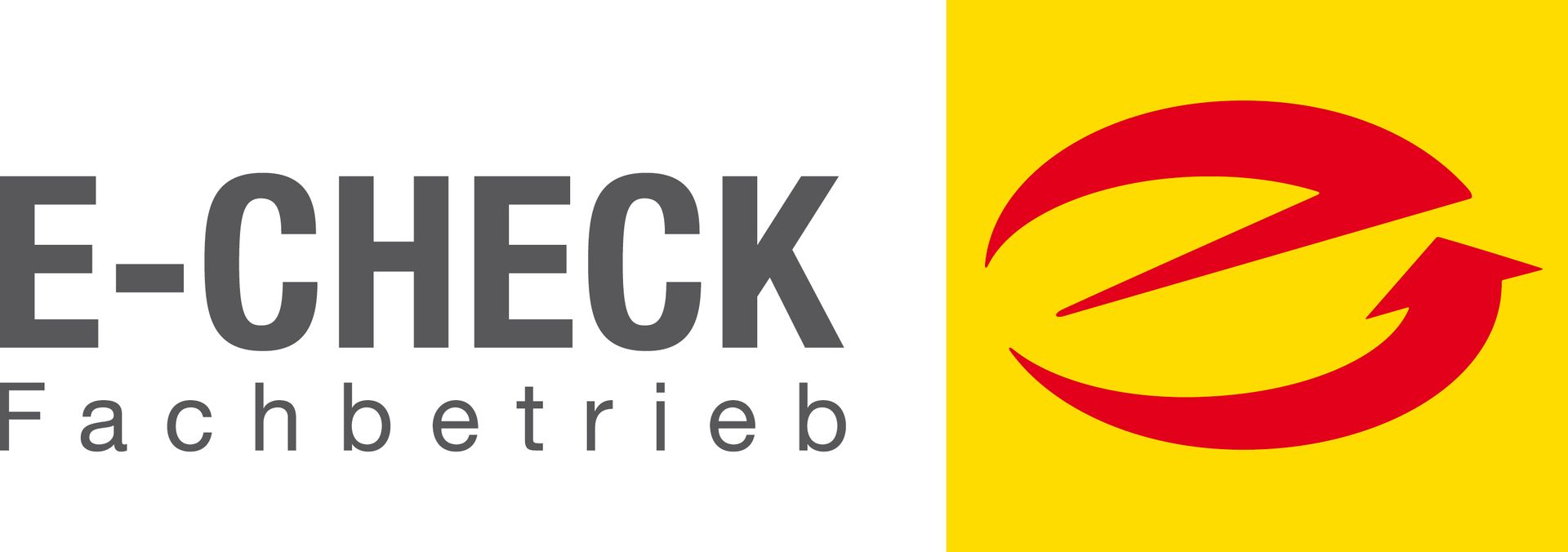 Logo E-Check Fachbetrieb