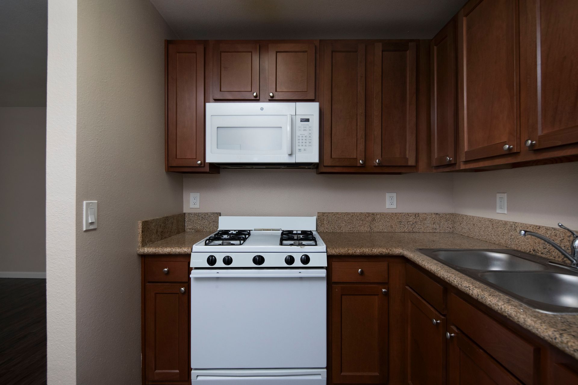Interior photo of Grossmont Apartments Kitchen