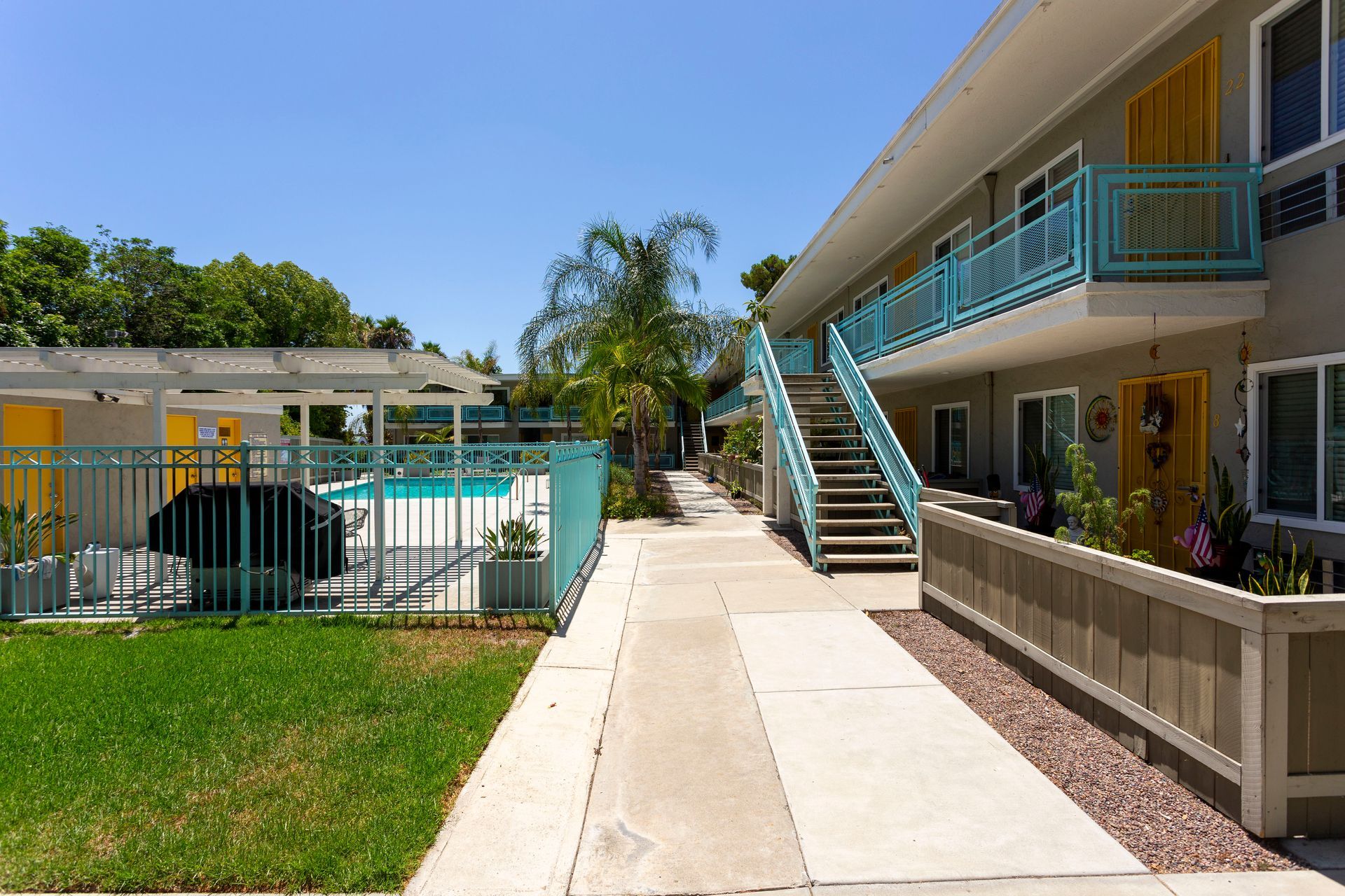 Exterior photo of Grossmont Apartments