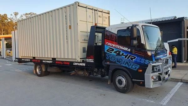 White Truck is Sitting on Top of a Tow Truck  — Toowoomba 24hr Towing In Toowoomba, QLD