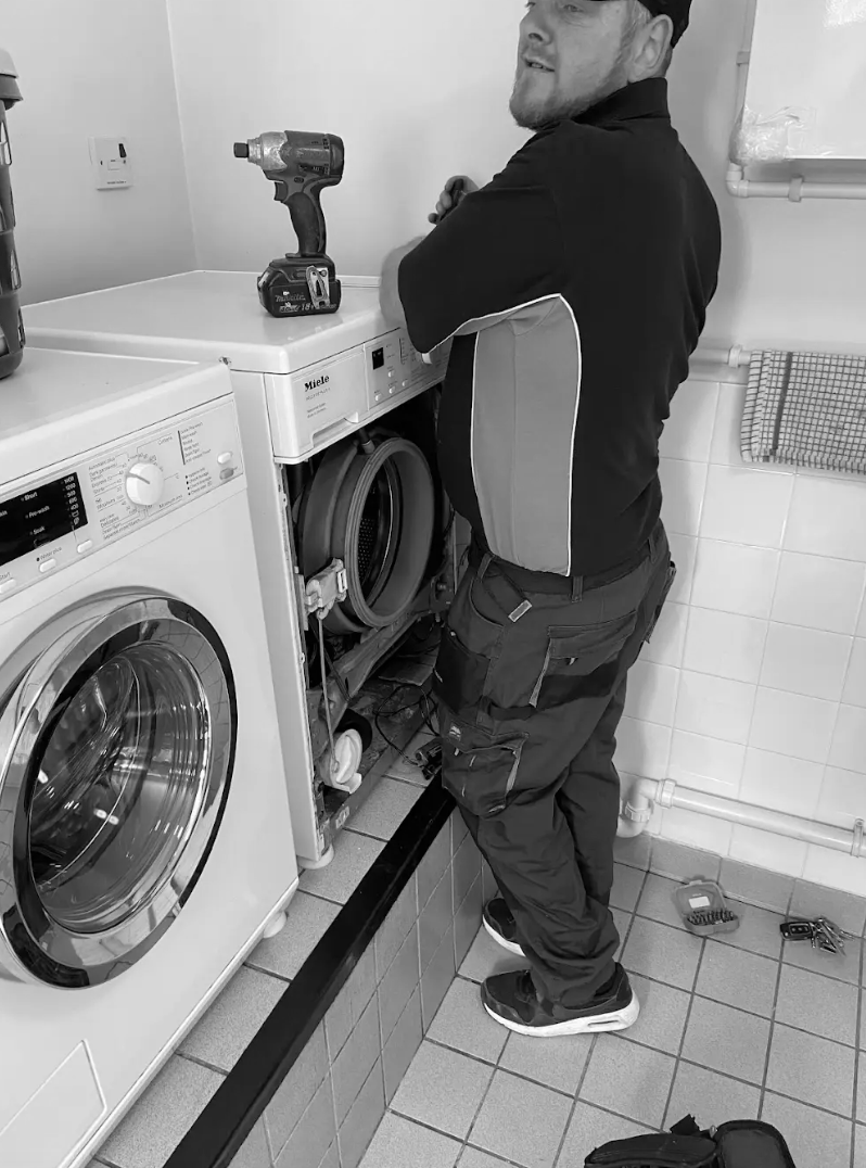 Stephen-Repairing-Miele-Washing-Machine