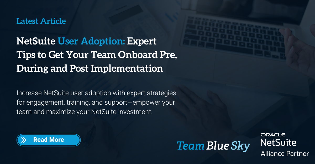 increase netsuite user adoption