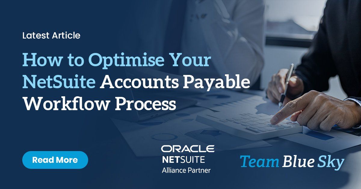 Optimise Netsuite Accounts Payable Management Tbs 2715