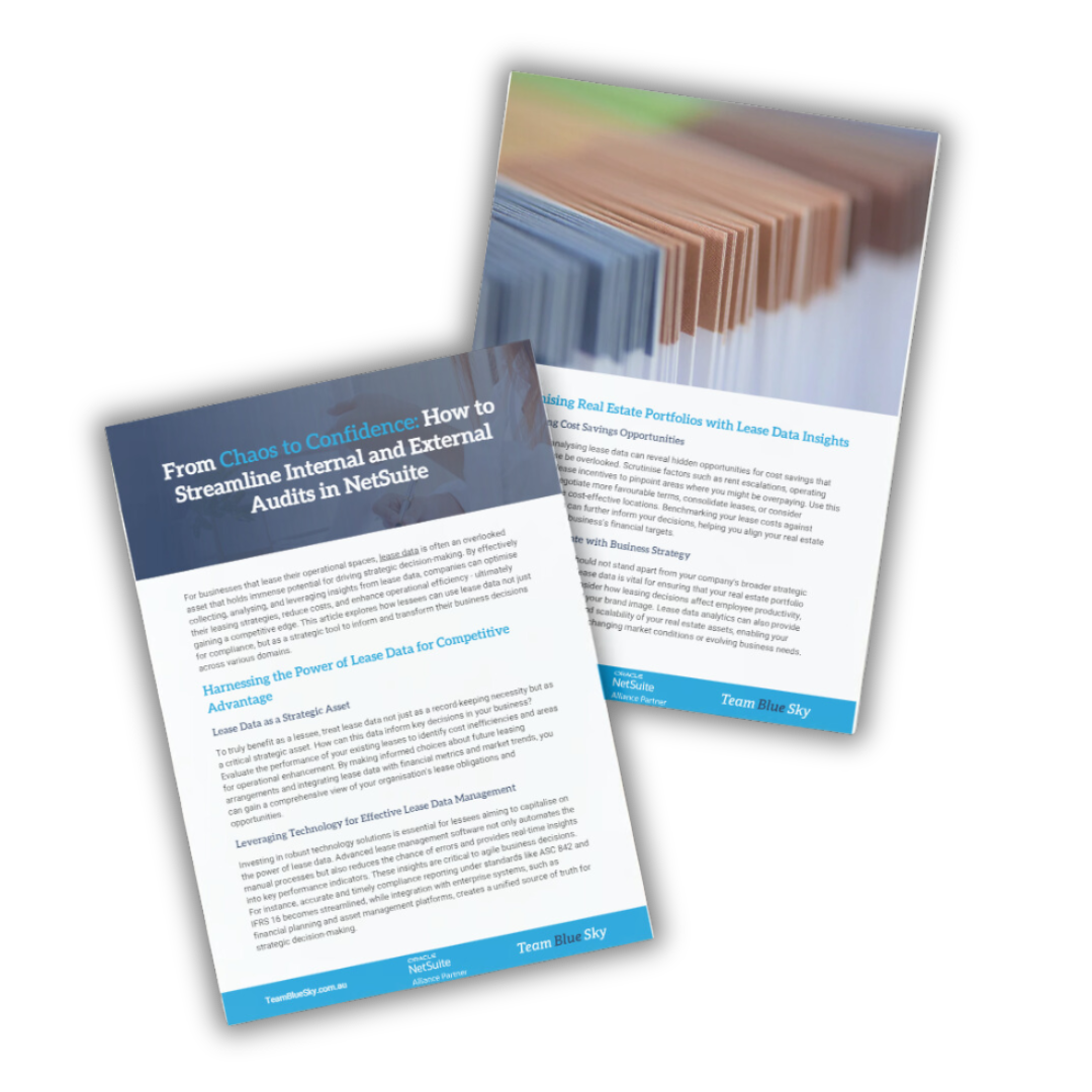 Lease Data Optimization