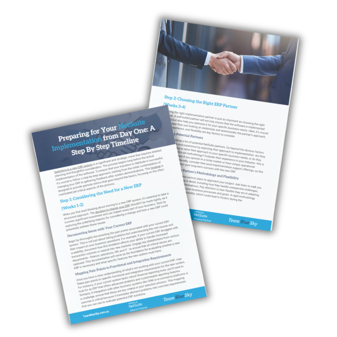 NetSuite Implementation
