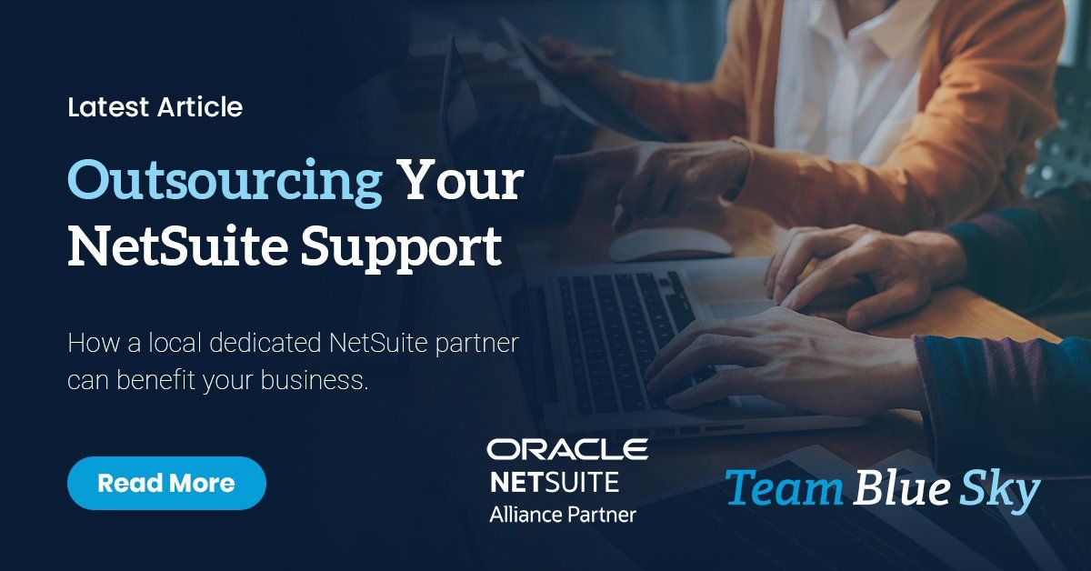 Outsourcing NetSuite Support To A Local Partner | TBS