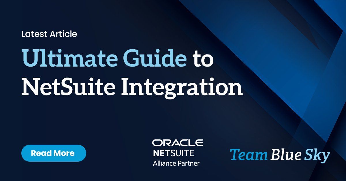 Ultimate Guide To NetSuite Integration