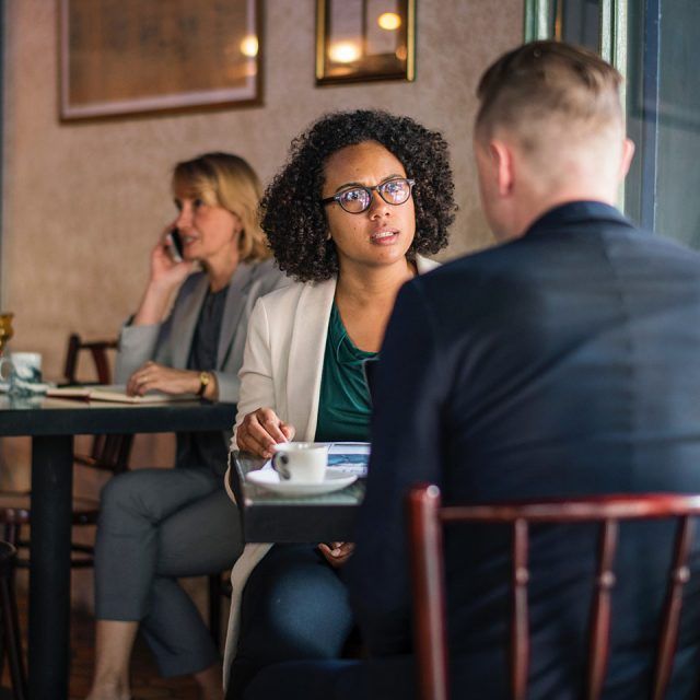 NetSuite Consulting Session in a Cafe